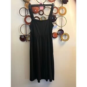 D78 hotquch medium black tank dress